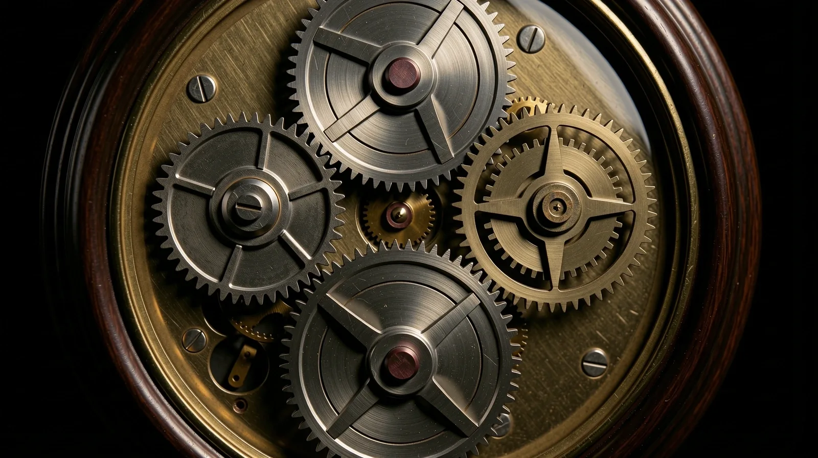 Precision gears representing structural integrity